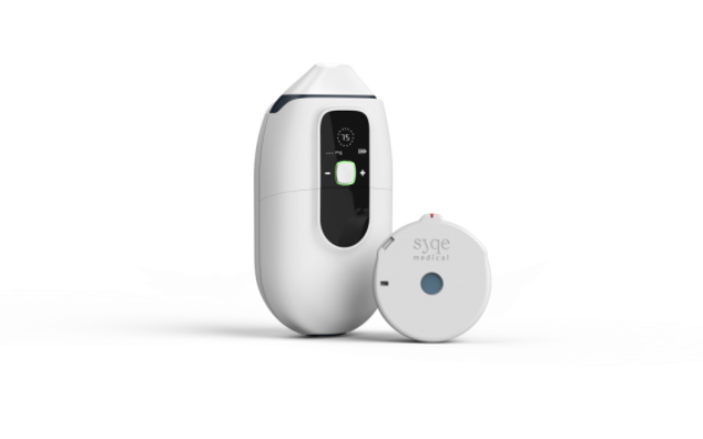 L'inhalateur de cannabis thérapeutique conçu par Syqe Medical. (Crédit : autorisation)