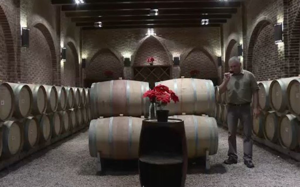 Le vignoble égyptien Kouroum of the Nile, en novembre 2016. (Crédit : capture d'écran AFP)