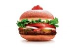 Le SufganiKing, burger spécial de Burger King pour Hanoukka. (Crédit : Twitter/@EylonALevy)