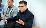 Le député du Likud Oren Hazan au tribunal de Tel Aviv pour le procès qu'il a engagé contre Amit Segal, journaliste de la Deuxième chaîne, pour diffamation, le 6 mars 2016. (Crédit : Flash90)