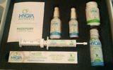 Kit de vente des produits Hygia de LDS et d'Ananda Scientific (Crédit : Autorisation)