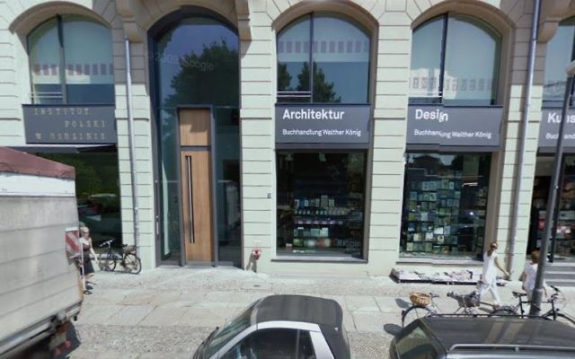 L'Institut culturel polonais à Berlin. (Crédit : Google maps) L'Institut culturel polonais à Berlin. (Crédit : Google maps)