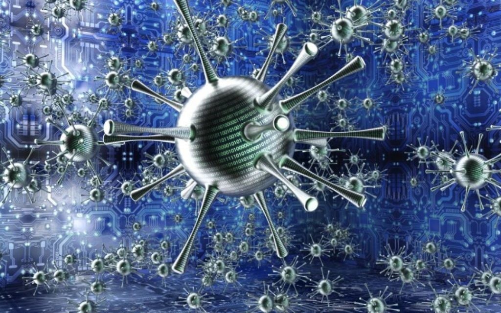 Virus informatique d'illustration.  (Crédit : istock)