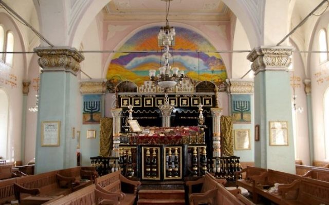 La synagogue d'Oni en Géorgie. (Crédit : CC BY-SA, Susan Astray, Flickr)