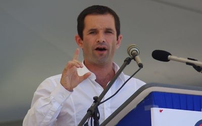Benoît Hamon à La Fête de la Rose du PS 44, à Préfailles, le 15 septembre 2009. (Crédit : Pleclown/CC SA 3.0/Wikimedia commons)