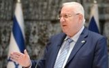 Le président Reuven Rivlin à Jérusalem, le 1er janvier 2017. (Crédit : Mark Neyman/GPO)