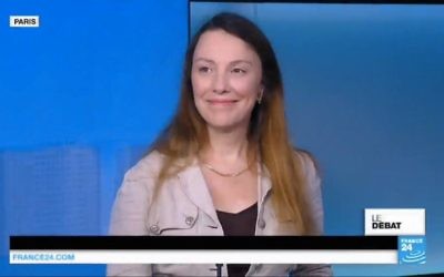 L'essayiste Isabelle Kersimon lors d'un passage sur LCI (Crédit: capture d'écran)