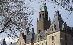L'Hôtel de ville de Rotterdam, aux Pays-Bas. (Crédit : CC BY/Wikimedia))