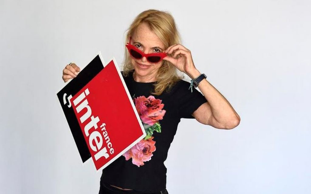 Laure Adler, journaliste et écrivain française. (Crédit : Christophe Abramowitz/Radio France)