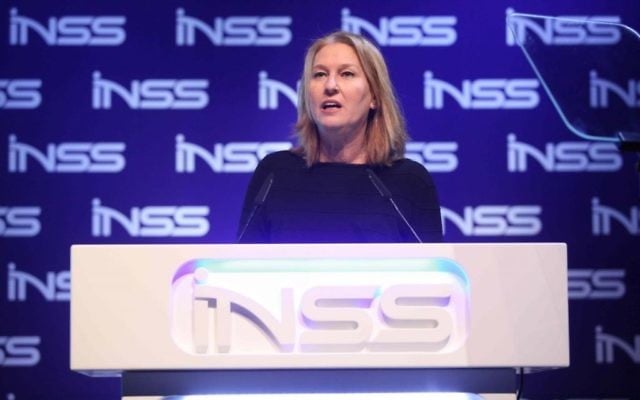 La députée de l'Union sioniste Tzipi Livni lors de la conférence de l'INSS à Tel Aviv, le 24 janvier 2017. (Crédit : Chen Galili/autorisation) La députée de l'Union sioniste Tzipi Livni lors de la conférence de l'INSS à Tel Aviv, le 24 janvier 2017. (Crédit : Chen Galili/autorisation)