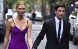Karlie Kloss et Joshua Kushner à New York, le 26 avril 2016. (Crédit : Alo Ceballos/GC Images)