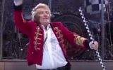Le rockeur écossais Rod Stewart en concert. Illustration. (Crédit: capture d'écran YouTube)