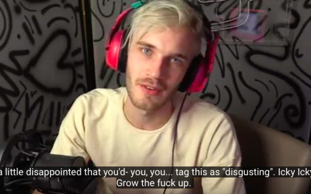 PewDiePie (Crédit : Capture d’écran YouTube)