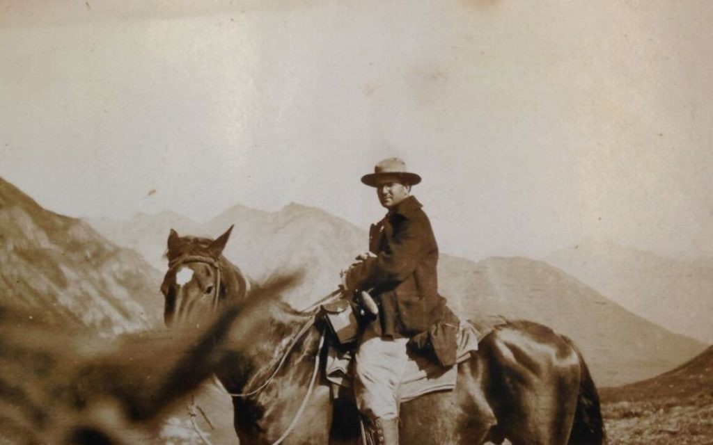 Leopold David, premier maire d' Anchorage, Alaska. (Crédit : AJM)