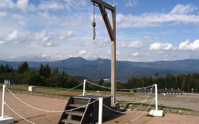 L'ancien camp de concentration du Struthof. (Crédit : Colin W/CC.BY SA 3.0/WikiCommons)