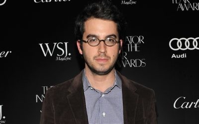 Jonathan Safran Foer, auteur juif américain, à New York, le 27 octobre 2011. (Crédit : Fernando Leon/Getty Images via JTA)