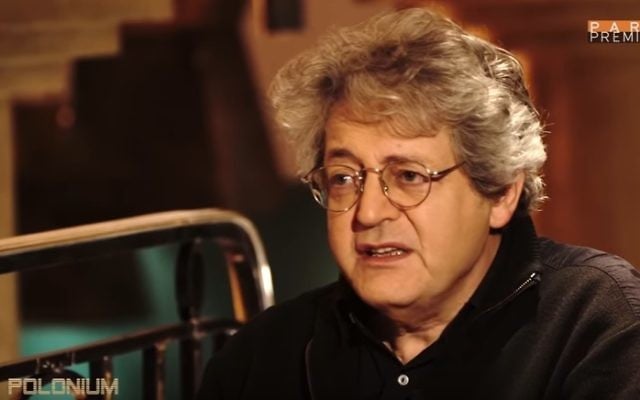 L'historien français Georges Bensoussan. (Crédit : capture d'écran YouTube)