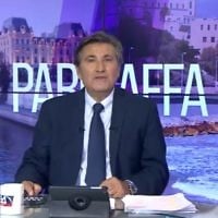 Paul Amar, présentant les nouvelles grilles d'I24News peu de temps après sa nomination en 2015. (Crédit : Capture d'écran YouTube/I24News)