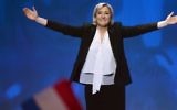 Marine Le Pen en campagne au Zénith de Nantes, le 26 février 2017. (Crédit : Jean-Francois Monier/AFP)