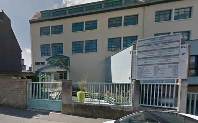 Entrée du lycée Saint-Joseph de Concarneau dans le Finistère (Crédit : Capture d'écran Google Street) Entrée du lycée Saint-Joseph de Concarneau dans le Finistère (Crédit : Capture d'écran Google Street)