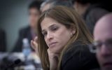 Merav Ben Ari, députée de Koulanou, à la Knesset, le 6 février 2017. (Crédit : Miriam Alster/Flash90)