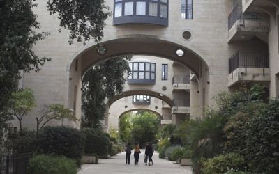 Le luxueux quartier de Mamila à Jérusalem, le 27 octobre 2015. (Crédit : Lior Mizrahi/Flash90)