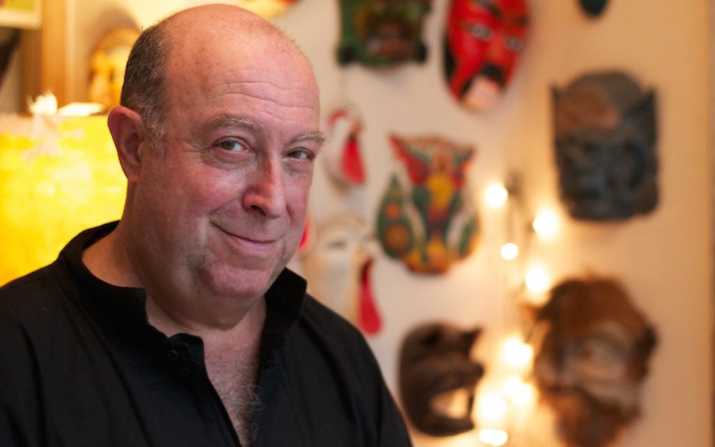 Juan Tajes dans son studio d'Amsterdam en 2016. (Autorisation de Juan Tajes/via JTA) Juan Tajes dans son studio d'Amsterdam en 2016. (Autorisation de Juan Tajes/via JTA)