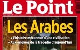 La Une polémique du Point sur les Arabes du 28 mai 2015.  (Crédit: capture d'écran Le Point)