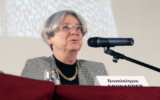 La politologue Dominique Schnapper, en 2011, lors d'une allocution à la Fondapol (Crédit: T. Morlier)