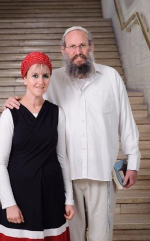 Yehuda et Raheli Livman (Crédit : Chaim Meiersdorf/Matnat Haim) 