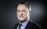 Richard Ferrand, député du Finistère et secrétaire général d'En Marche !, à Paris, le 18 avril 2017. (Crédit : Joël Saget/AFP)