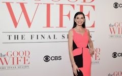 Julianna Margulies à New York, le 28 avril 2016. (Crédit : Jamie McCarthy/Getty Images North America/AFP)