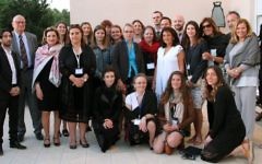 Le voyage en Israël de descendants de Justes parmi les Nations est organisé par la Fondation France-Israël. (Crédit: Elodie Sauvage / Ambassade de France en Israël)