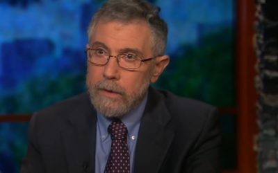 Paul Krugman, prix Nobel d'économie 2013, a puboié une violente critique du programme de Marine Le Pen (Crédit: capture d'écran Youtube/Moyers & Company)