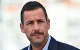 Adam Sandler pendant la promotion du film 'The Meyerowitz Stories (New and Selected)' au 70e Festival de Cannes, le 21 mai 2017. (Crédit : Alberto Pizzoli/AFP)