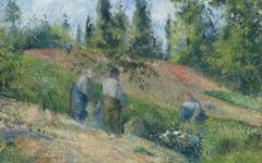 Camille Pissarro - La récolte, Pontoise (1880) 636. (Crédit : Domaine public/ WikiCommons)