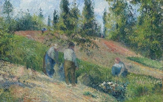 Camille Pissarro - La récolte, Pontoise (1880) 636. (Crédit : Domaine public/ WikiCommons) Camille Pissarro - La récolte, Pontoise (1880) 636. (Crédit : Domaine public/ WikiCommons)