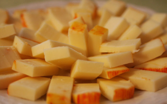 Fromage. Illustration. (Crédit : Wikimedia Commons via JTA)