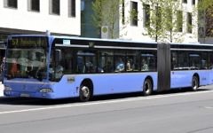 Un bus public de Munich, en juin 2012. Illustration. (Crédit : High Contrast/CC BY 3.0/Wikimedia Commons)