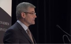 Pierre Boivin, PDG de la société d'investissement Claridge (Crédit: capture d'écran Youtube/Le Cercle candien de Montréal)