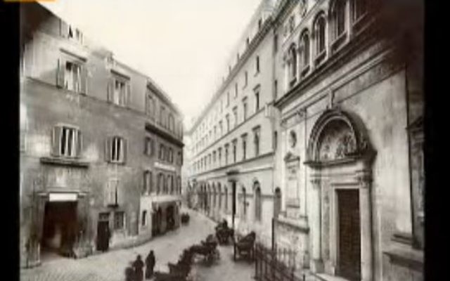 Le séminaire  français de Rome a accueilli de nombreux réfugiés juifs (Crédit: capture d'écran KTO)