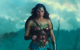 Capture d'écran de Gal Gadot dans  'Wonder Woman', adaptation du DC Comics, qui sortira le 1er juin en Israël  (Autorisation :  'Wonder Woman')