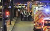 Les lieux de l'attentat au London Bridge en plein cœur de la capitale, le 3 juin 2017. (Crédit: AFP / DANIEL SORABJI)