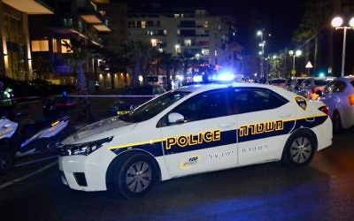 La police à Bat Yam, le 27 février 2017. Illustration. (Crédit : Moti Karelitz/Flash90)