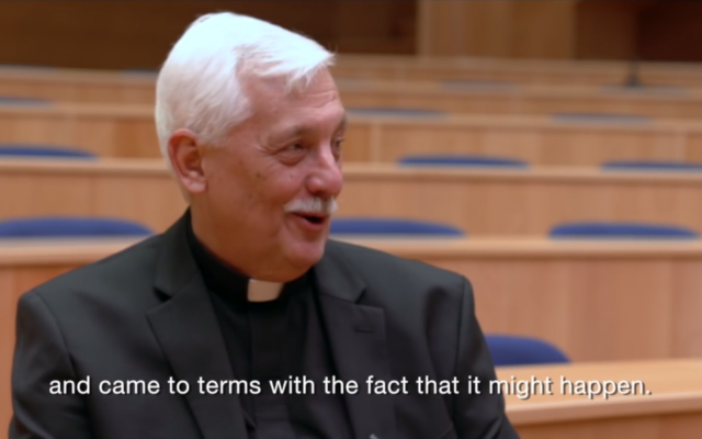 Arturo Sosa Abascal, alias le Pape noir, nouveau Supérieur de la Compagnie des Jésus. (Crédit : capture d'écran Youtube/Jesuit Media) Arturo Sosa Abascal, alias le Pape noir, nouveau Supérieur de la Compagnie des Jésus. (Crédit : capture d'écran Youtube/Jesuit Media)