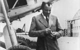 Antoine de Saint-Exupéry, à Toulouse, en France, en 1933. (Crédit : AFP/domaine public)