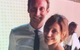 Fabien Gilot a profité de sa présence en couple à Jérusalem pour demander sa compagne, Audrey Selles, en mariage (Crédit : autorisation)