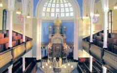 La synagogue Garnethill de Glasgow, en Ecosse. Illustration. (Crédit : GLAMJ/CC BY-SA/Wikimedia commons)