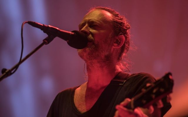 Thom Yorke, chef du groupe de rock britannique Radiohead, en concert au Pak HaYarkon de Tel Aviv, le 19 juillet 2017. (Autorisation)