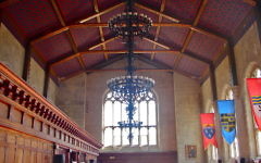 La grande salle de la bibliothèque M. Carey Thomas du Bryn Mawr College, situé dans la périphérie de Philadelphie. (Crédit : domaine public/Wikimedia)